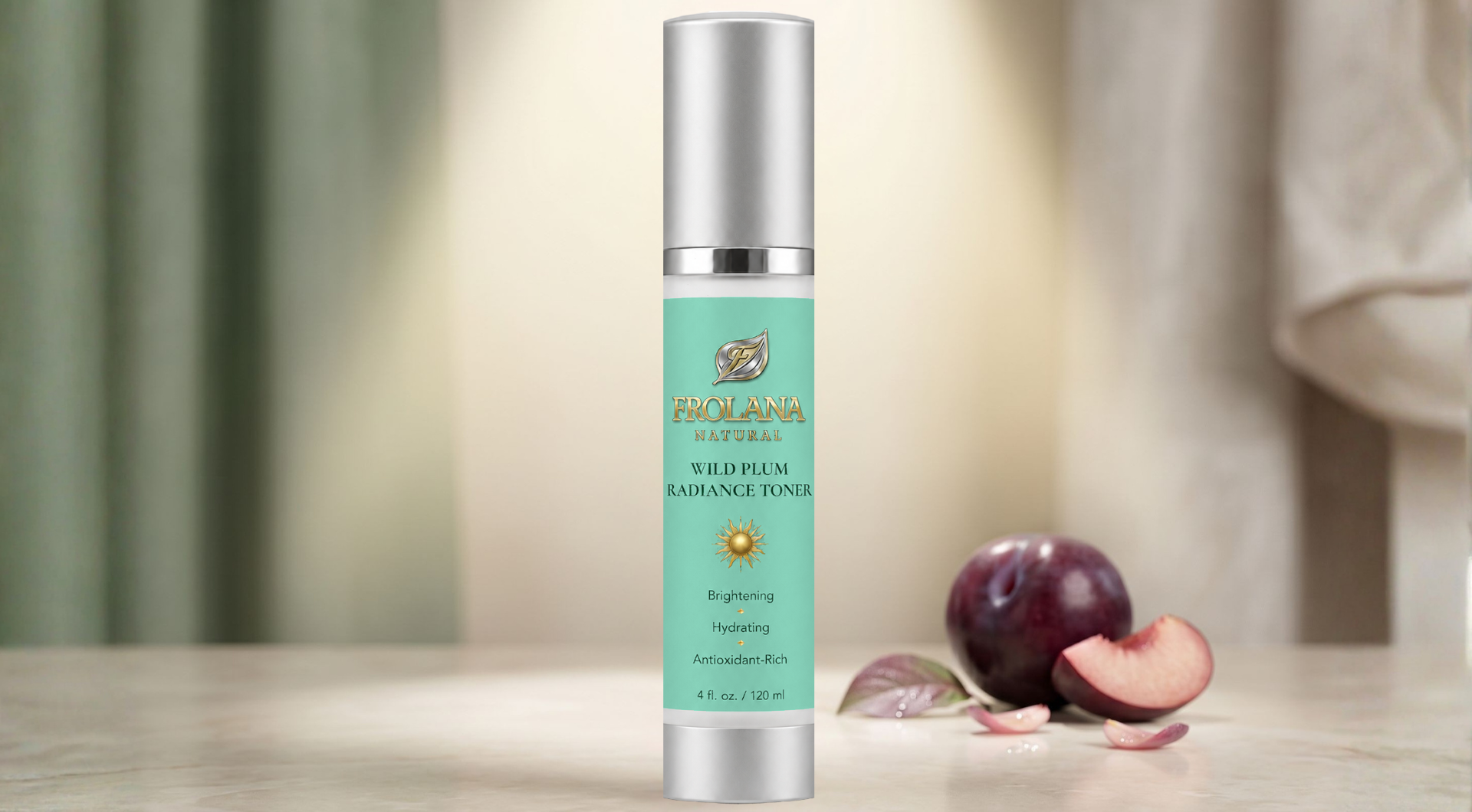 Frolana Natural alcohol-free hydrating mist that refreshes, soothes, and energizes skin while boosting radiance and promoting a smoother, refined complexion.