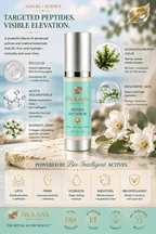 Frolana Natural Peptide Lift Serum with Pullulan, algae extract, Acetyl Hexapeptide-8, and peptide complex