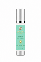 Frolana Natural Peptide Lift Serum, 0.5 fl. oz., with Pearl Aqua label and silver airless pump