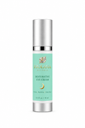 Frolana Natural Restorative Eye Cream, 15 ml, with Pearl Aqua label and silver airless pump